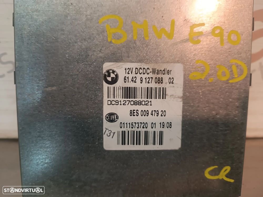 CENTRALINA DA CAIXA DE VELOCIDADES BMW 120D 320D E87 E90 E91 61.42 9127088 8ES00947920 - 3