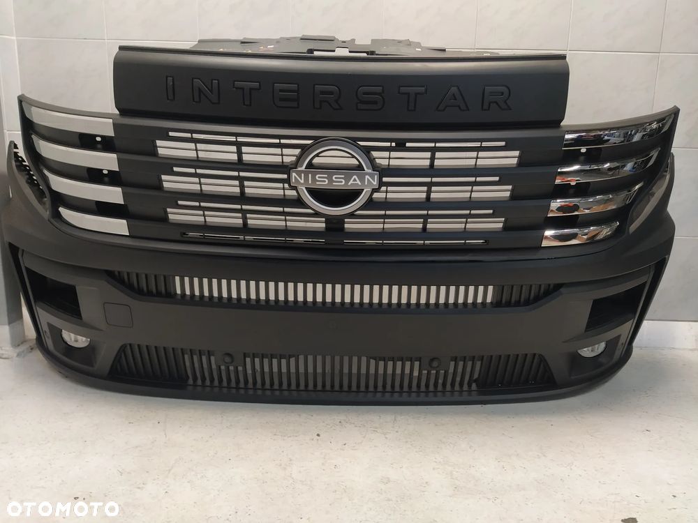 NISSAN INTERSTAR 2025- ZDERZAK PRZÓD PRZEDNI GRILL ATRAPA CHŁODNICY LAMPY REFLEKTORY LEWA PRAWA 6xPDC HALOGENY KOMPLET NOWY ORYGINAŁ - 22