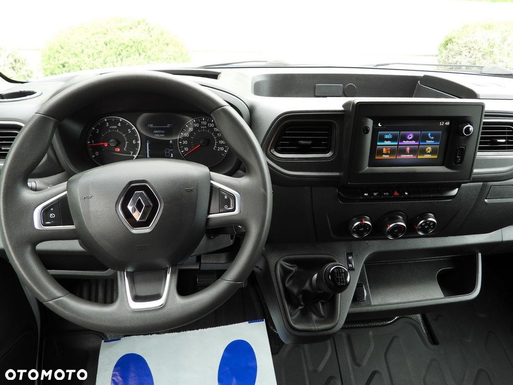 Renault MASTER PLANDEKA 10 PALET WEBASTO TEMPOMAT NAWIGACJA LEDY PNEUMATYKA KLIMATYZACJA  165KM - 29