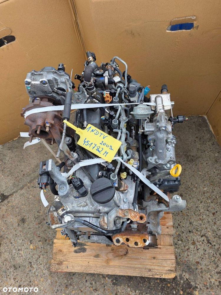 silnik kompletny toyota 1.4 d4d 1nd-tv 2009r nr mag 451782 - 2