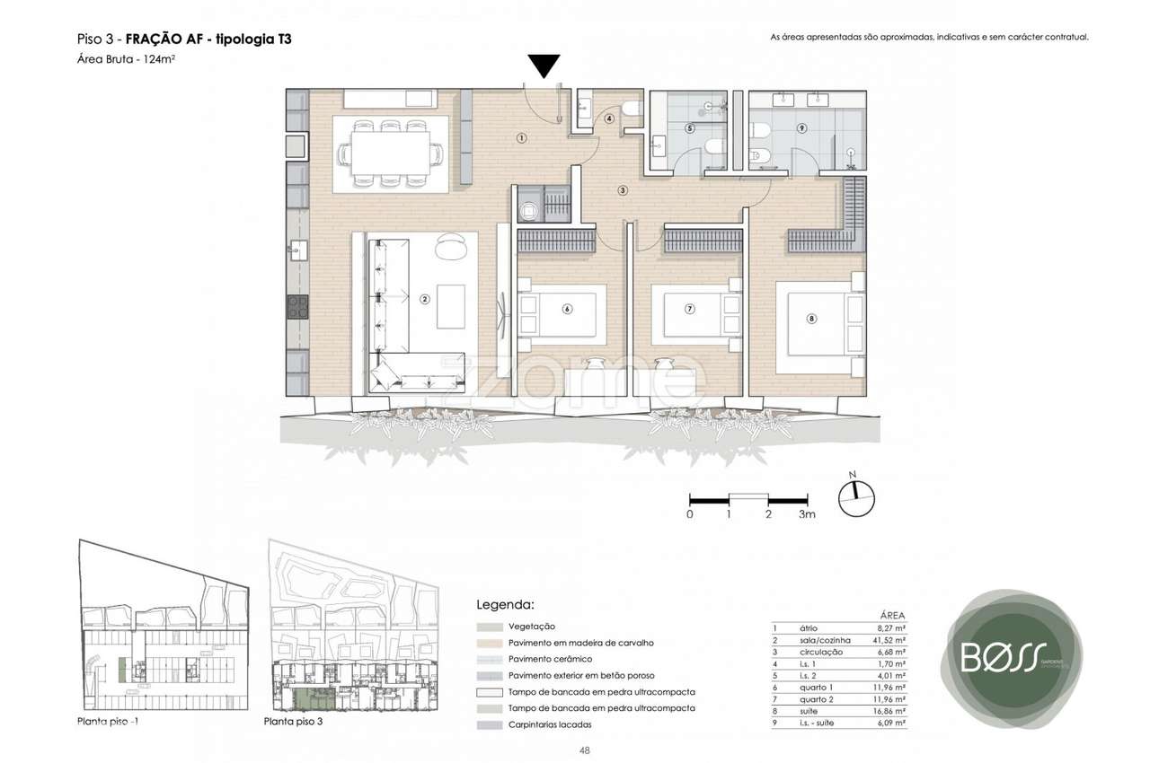 T3 | 2 Lugares Garagem| Paranhos, Porto - Grande imagem: 2/21