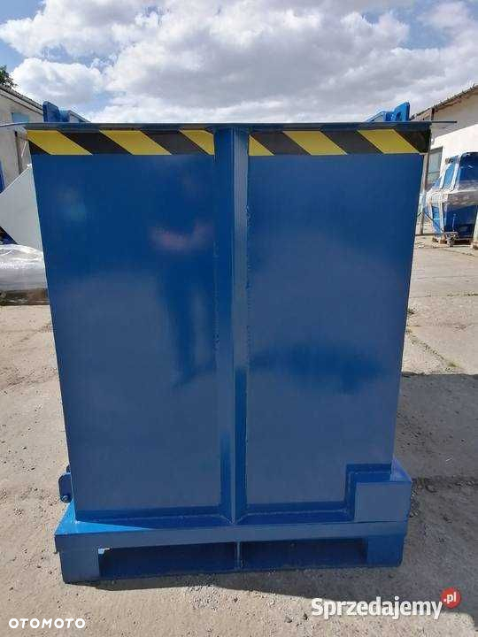 PMD 1000L Pojemnik Z Otwieranym Dnem Idealny -Plac Budowy i nie tylko - 3