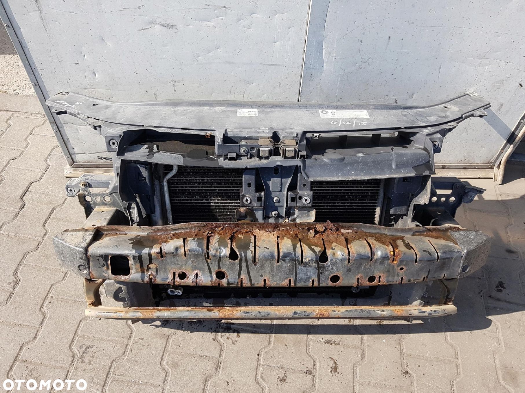 VW PASSAT B7 10-14r 2.0 TDI PAS PRZEDNI CHŁODNICE - 1