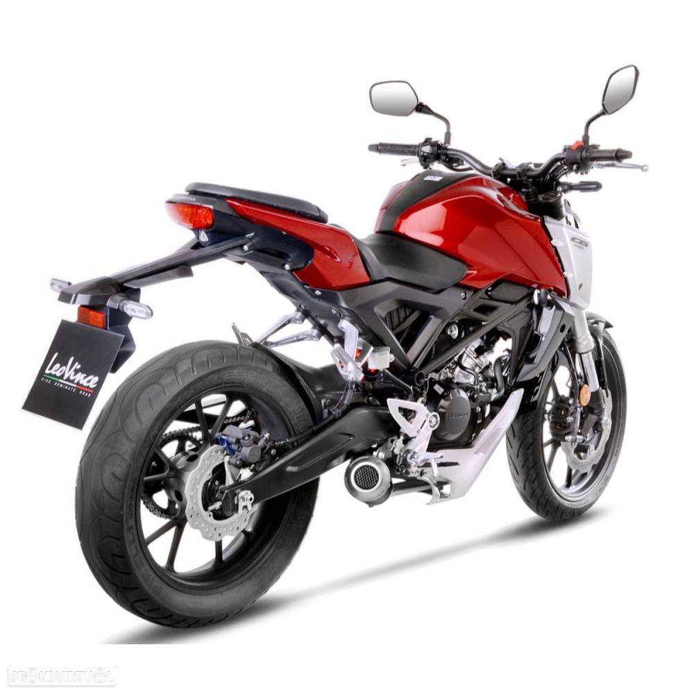 linha completa leovince honda cb 125 r - 15221b - 3