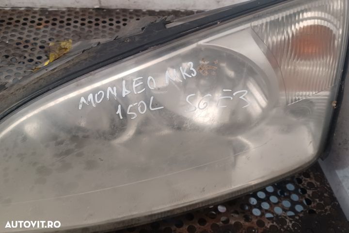 Far stanga Ford Mondeo MK3 [2000 - 2003] Sedan 2.0 TDCi 5MT (130 hp) - 1