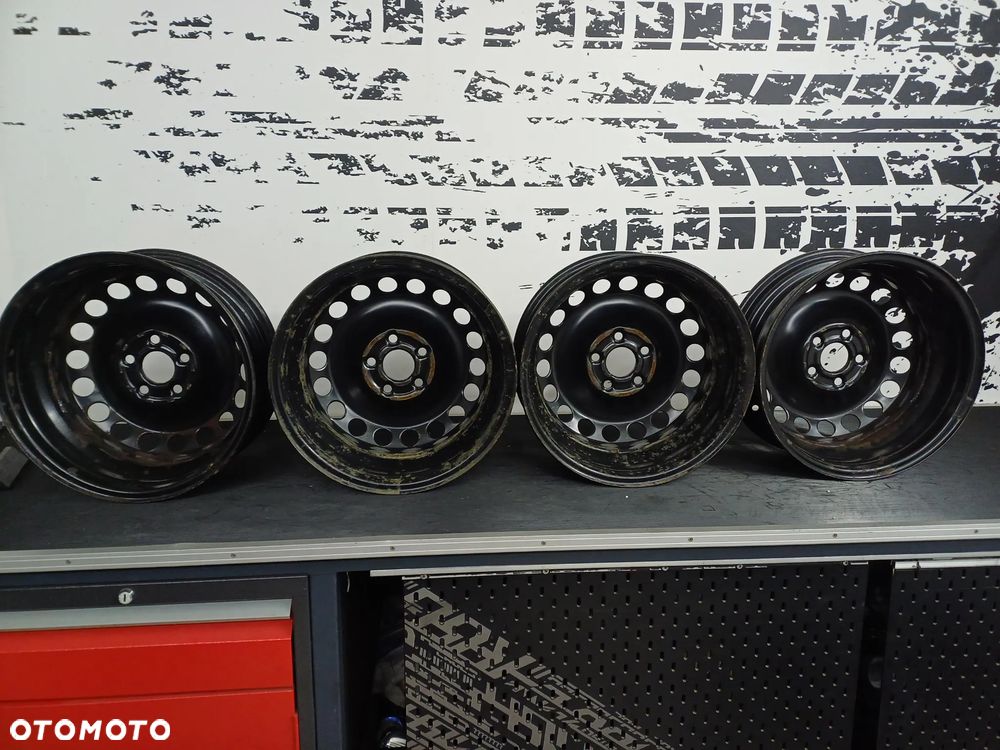 felgi stalowe 5x100 15 Volkswagen Polo VI V IV FOX S619 - 6