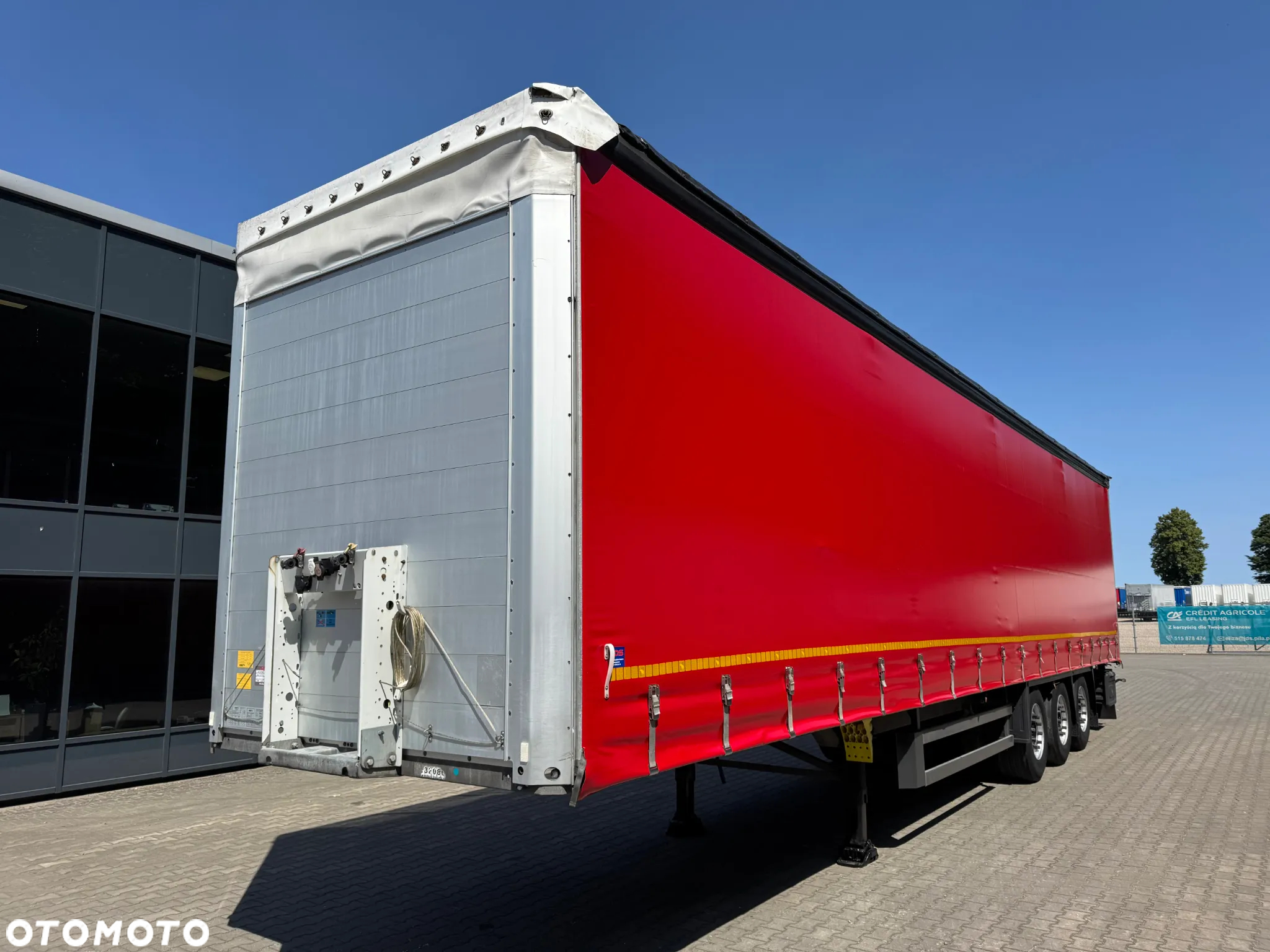 Schmitz Cargobull Firanka, Nowe Plandeki, 2 osie podnoszone!! - 4