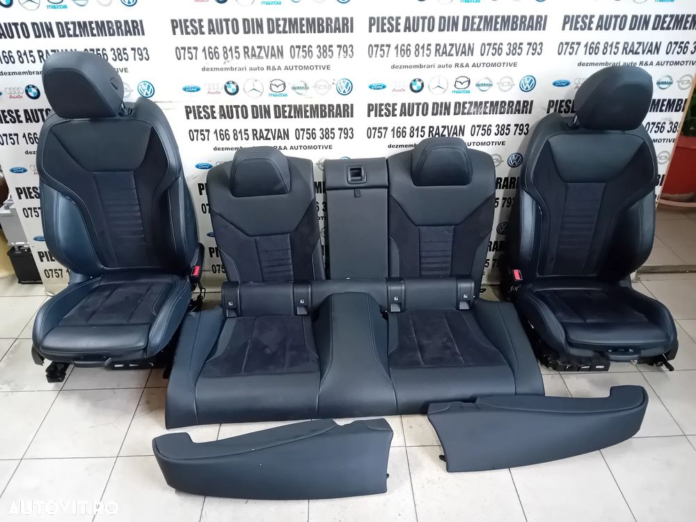Interior Complet BMW Seria 4 G22 G23 – Scaune Piele + Alcantara – Original – Arad - 1