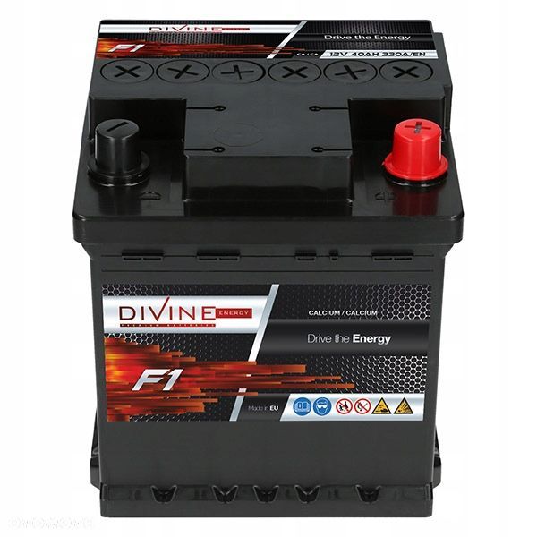 Akumulator Divine F1 SMF 12V 40Ah 330A EN P - 10 kg - 2