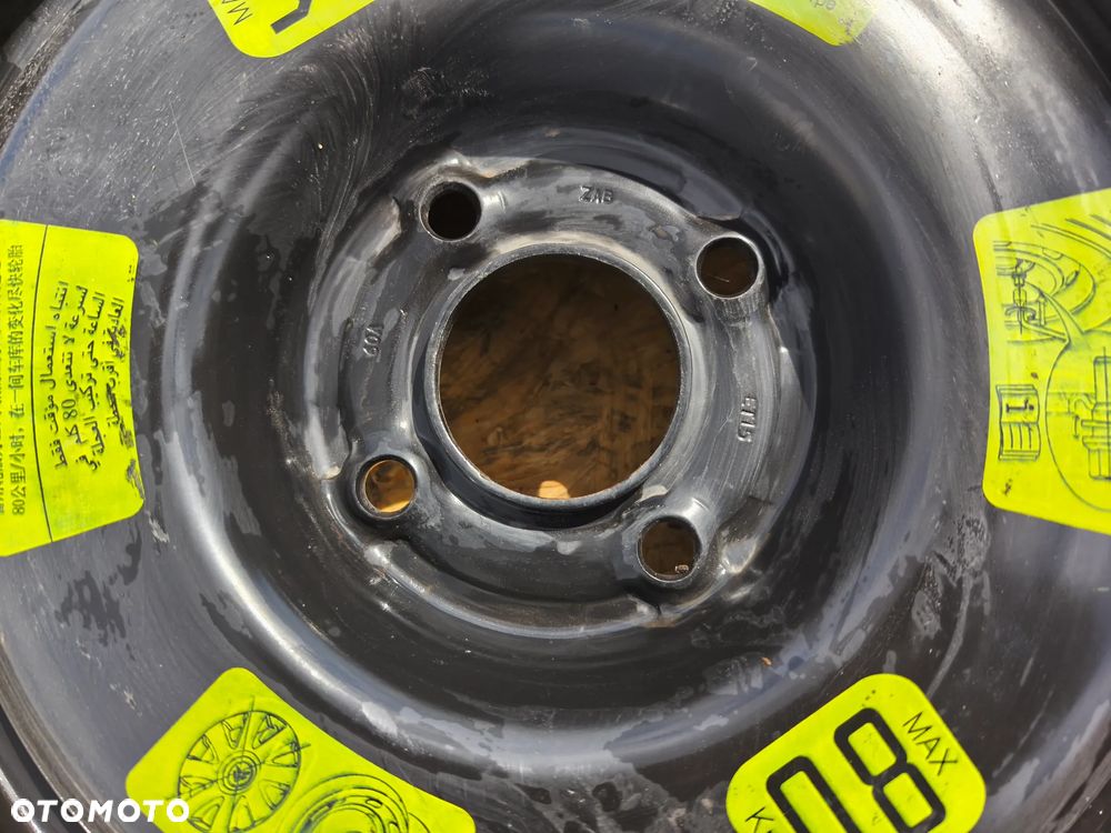 KOŁO DOJAZDOWE ZAPASOWE 125/80R15 15 CALI 4X108 CITROEN PEUGEOT OPEL - 3