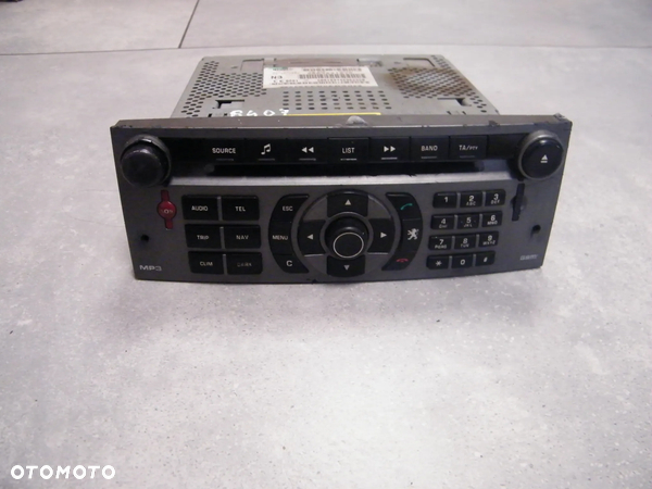 Radio 96632912YW Peugeot 407 (2006r.)