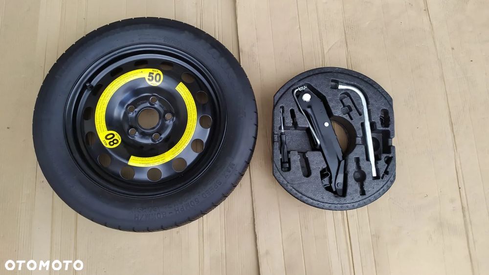 KOŁO DOJAZDOWE R16 VW VOLKSWAGEN GOLF V VI VII ZESTAW - 10