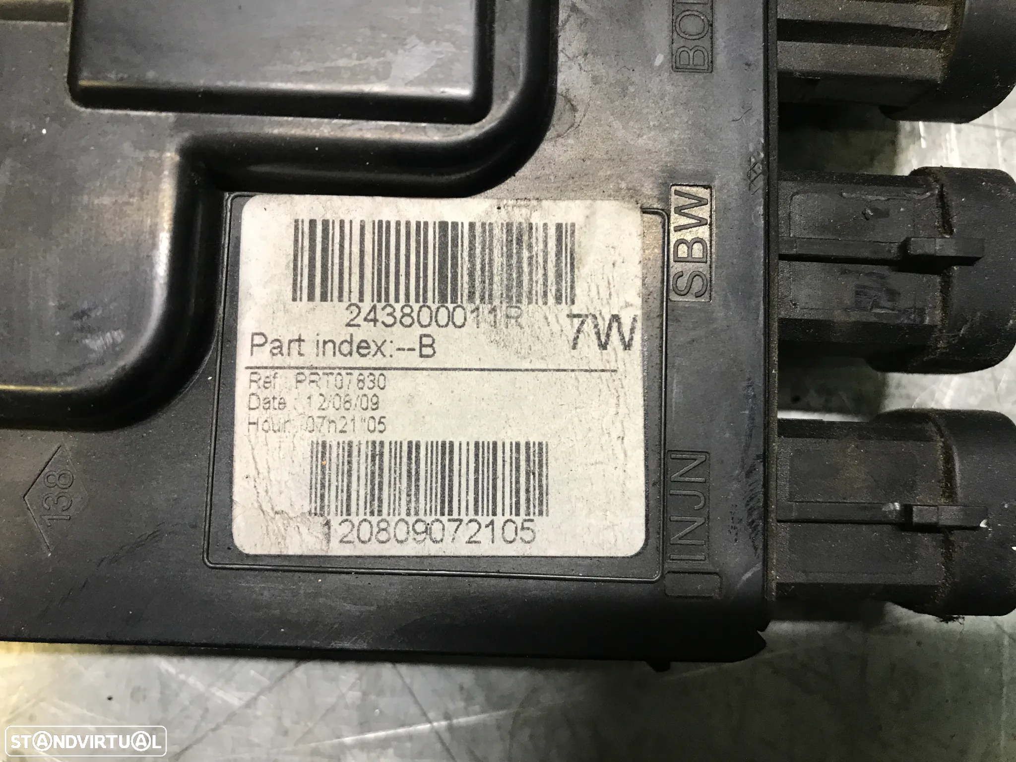 MODULO CONTROLO DA BATERIA RENAULT MEGANE III 243800011R - 4
