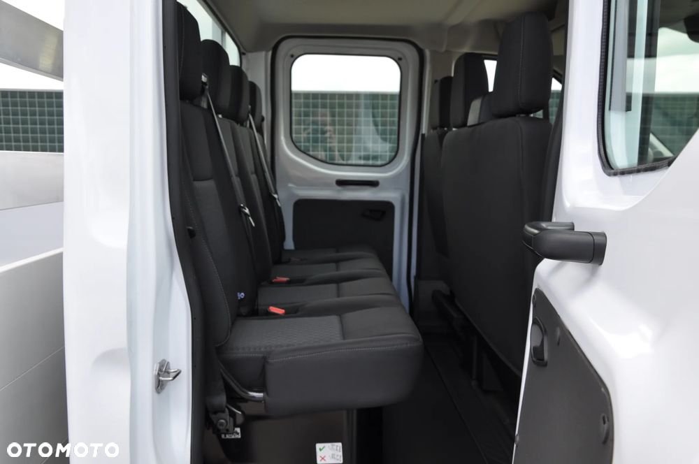 Ford TRANSIT L3 7 OSOBOWY FABRYCZNIE NOWY !!! DOSTĘPNY OD RĘKI !!! DOKA DUBEL KABINA PODWÓJNA KABINA + SKRZYNIA HAK - 19
