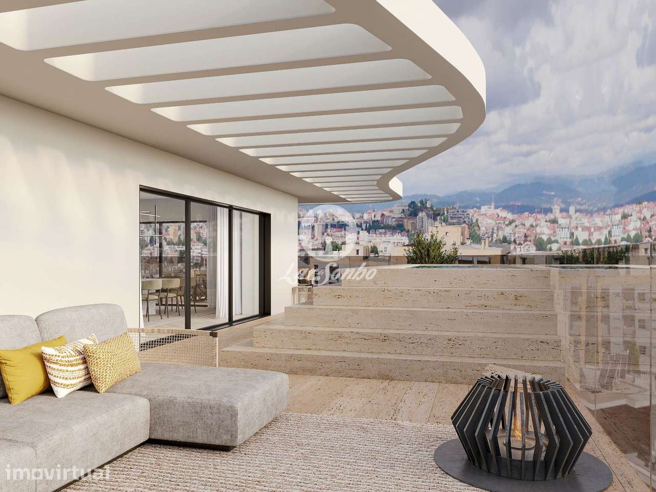 Penthouse T4 com piscina e terraço, NOVO, com G.F. em Braga - Grande imagem: 5/21
