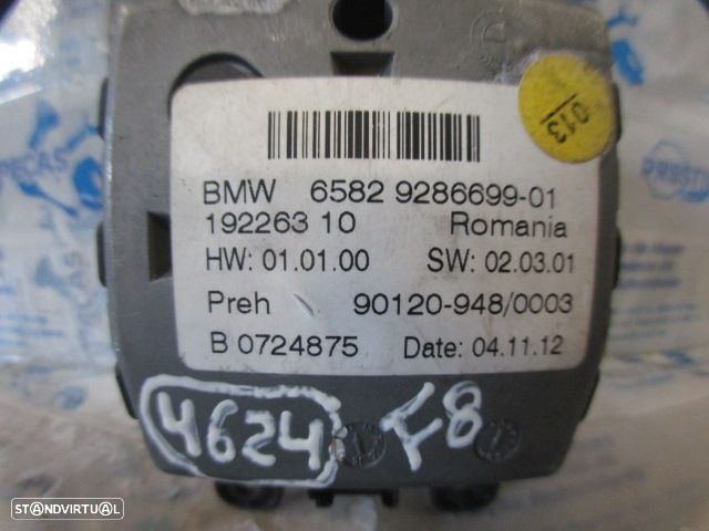 Interruptor 6582928669901 BMW F10 2012 525 XDRIVE 2.0D 4X4 218CV 4P PRETO GPS PAINEL CENTRAL - 3