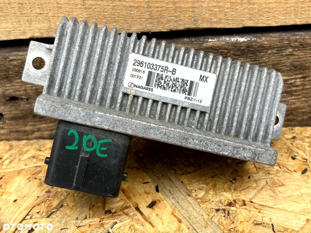 RENAULT ZOE PRZEKAŹNIK STEROWNIK MODUŁ 296103375R