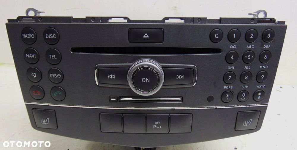 RADIO CD NAWIGACJA MERCEDES C KLASA W204 EUROPA - 1