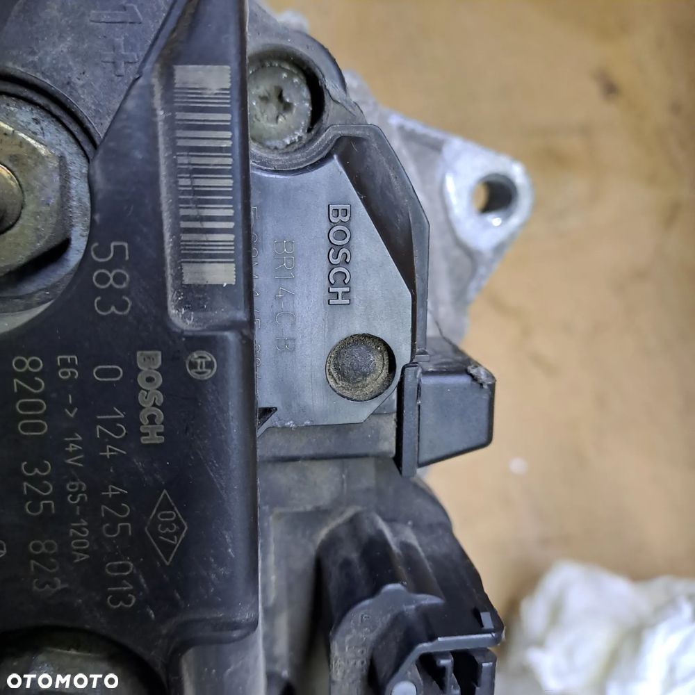 Alternator Renault Clio Modus 1.4 0124425013 Bosch 120A  F00M145304 - 9