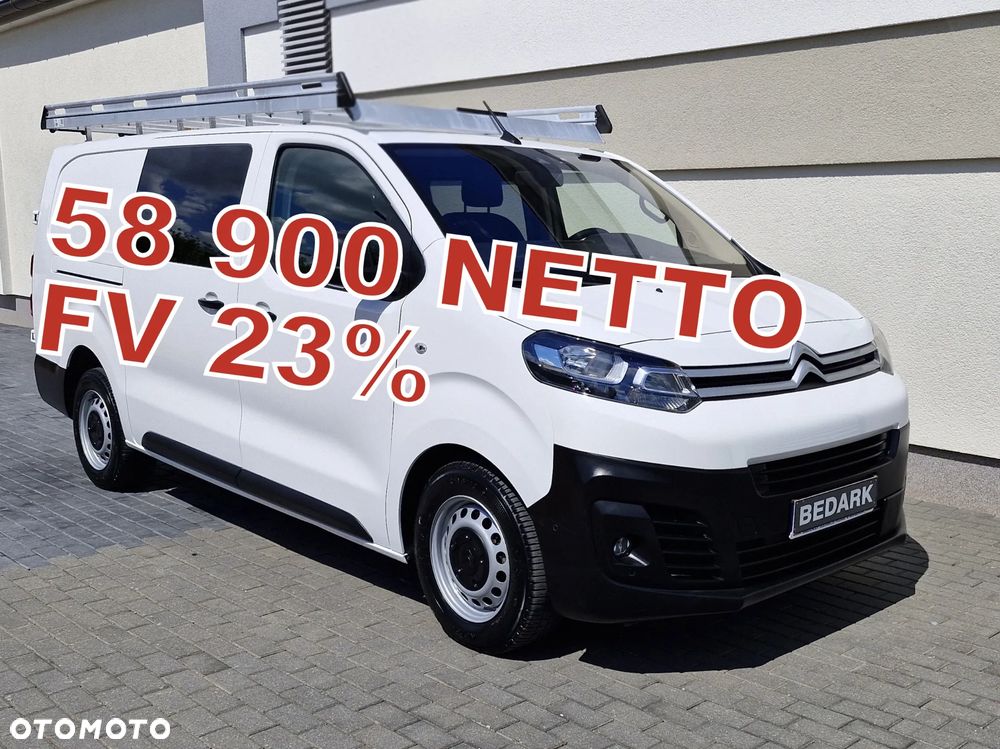 Citroën JUMPY XL LONG, BRYGADÓWKA, 6 miejsc, DOKA, kamera cofania, tempomat, klima - 2