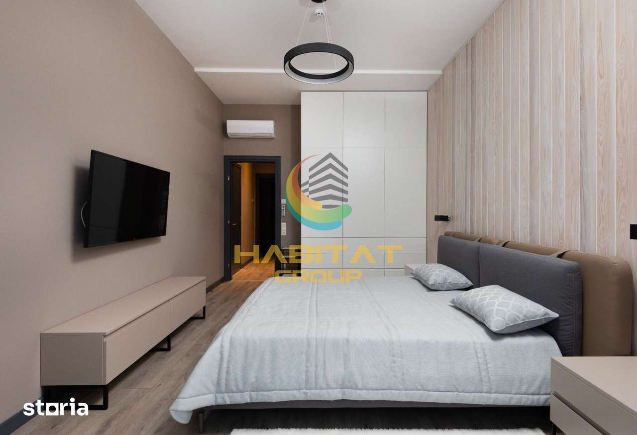 Living area of Apartament 3 bedroom in Drumul Gura Crivatului