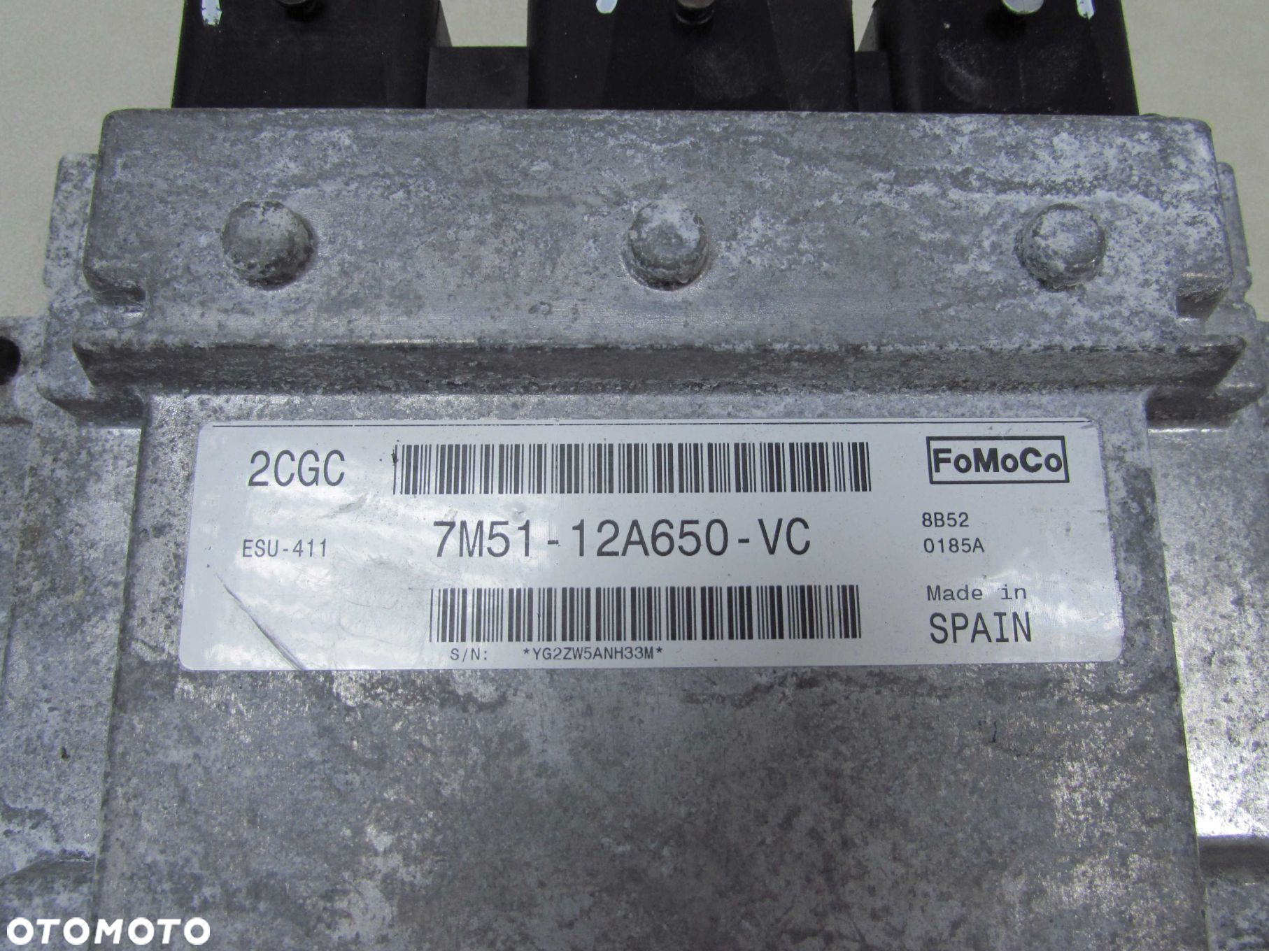 FORD FOCUS MK2 C-MAX 1.8 16V KOMPUTER STEROWNIK SILNIKA 7M51-12A650-VC 2CGC - 5