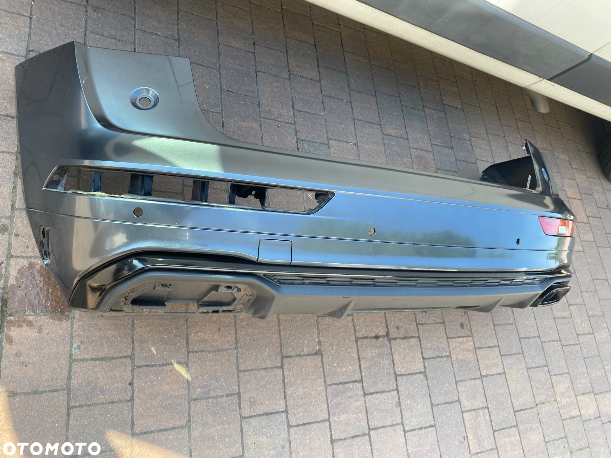 AUDI Q5 80A LIFT S-LINE ZDERZAK TYL LZ7S BD ORG - 3
