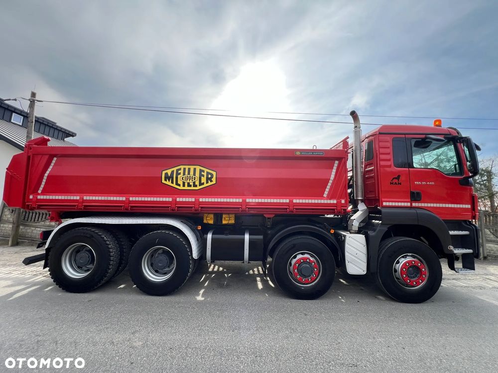 MAN TGS 35.440 | Euro 5 | 8x6 | HydroDrive | Meiller-Kipper | Bordmatic | Manual | z Niemiec | Stan PERFEKCYJNY | Kiper Wywrotka | - 9