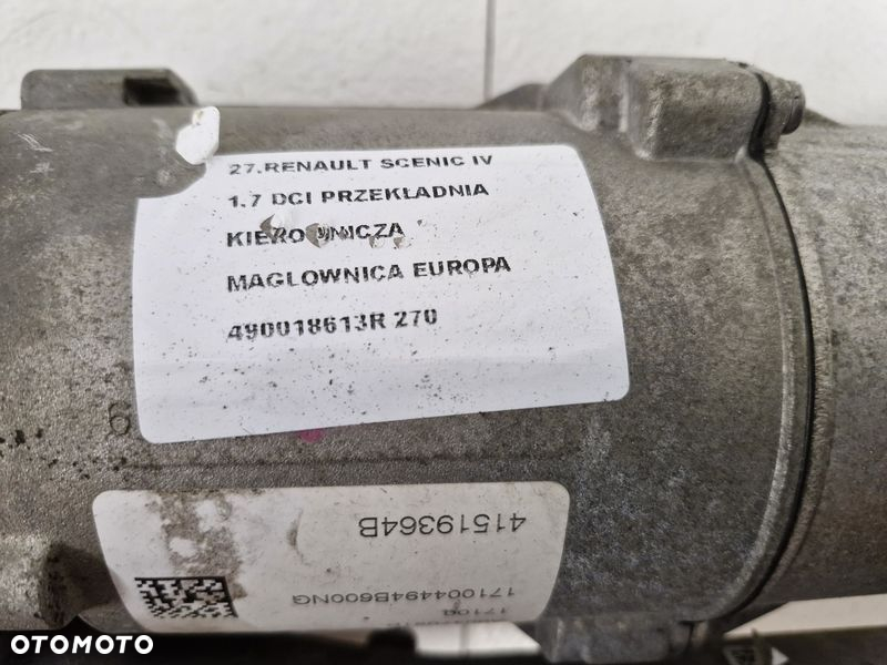 RENAULT SCENIC IV 1.7 DCI PRZEKŁADNIA KIEROWNICZA MAGLOWNICA EUROPA 490018613R - 8