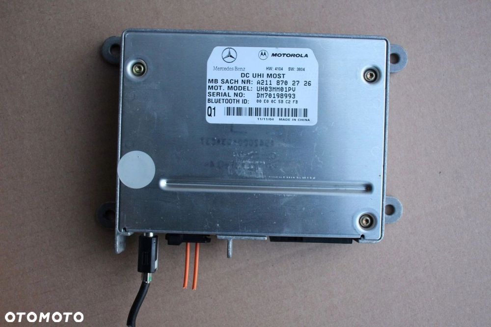 Moduł BLUETOOTH MERCEDES 2118702726 - 1