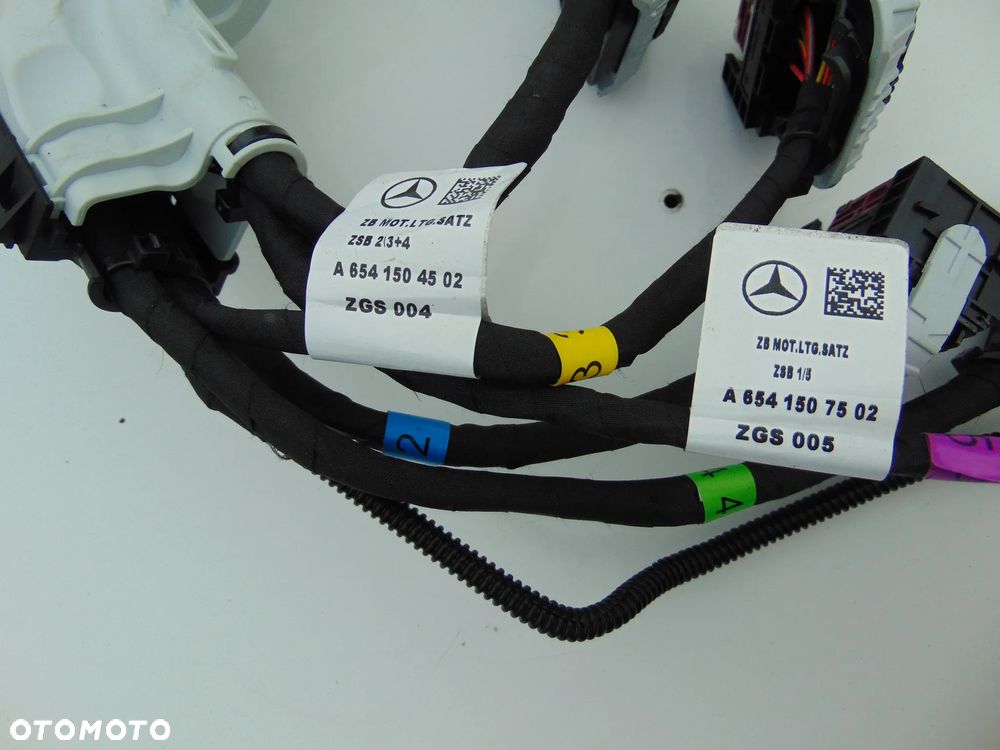 SPRINTER 907 910 OM 654 2,0 INSTALACJA WIĄZKA SILNIKA A6541504502 NEW ! - 3