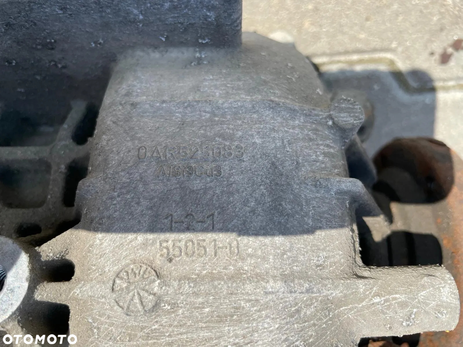 VW PHAETON LIFT 3.0 TDI 10-15 MOST DYFERENCJAŁ TYŁ 0AR525083 3K12 - 2