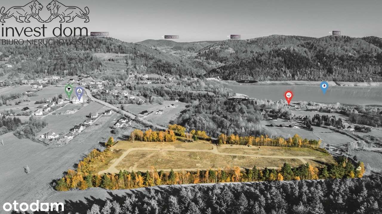 Działki z potencjałem nad Jeziorem Klimkówka – bud - Pełny obrazek: 2/19