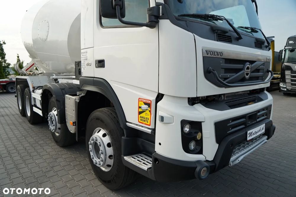 Volvo FMX 410 / 8x4 / GRUSZKA / BETONOMIESZARKA / LIEBHERR / 9 M3 / I-SHIFT/ ALUFELGI / EURO 5 - 9