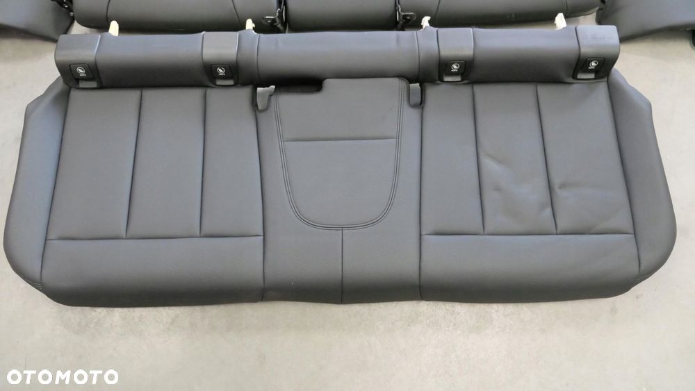 bmw x3 g01 tapicerka kanapa tylna leatherette czarna ekoskóra k8sw - 6