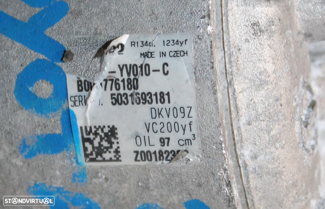 Compressor AC Toyota Yaris de 2012 - 2