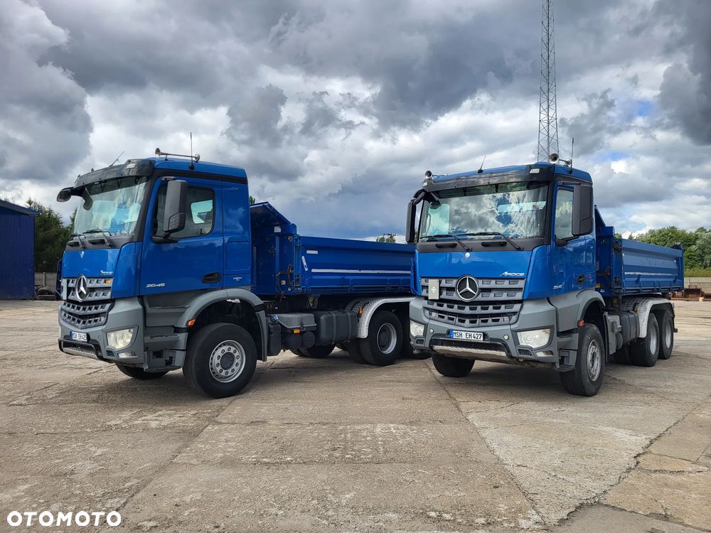 Mercedes-Benz AROCS 2645 6x4 wywrotka Meiller z Niemiec - 7