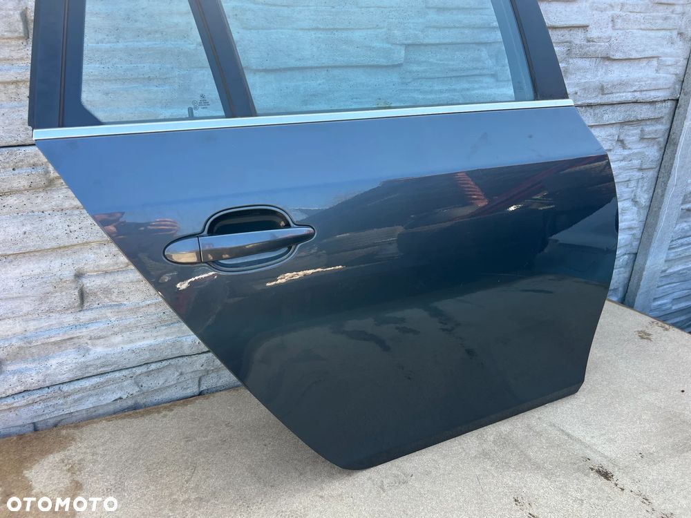 DRZWI PRAWY TYŁ PRAWE TYLNE BMW E61 A68/7 PLATINGRAU - 2