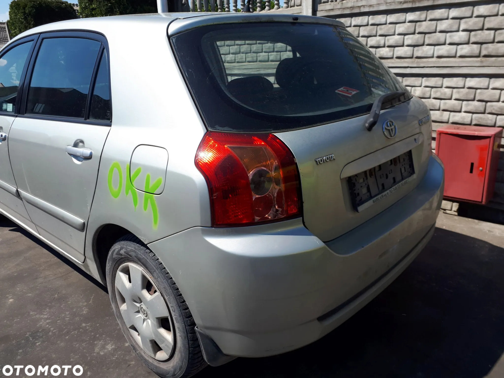 TOYOTA COROLLA E12 LIFT 04-07 BELKA ZAWIESZENIA TYŁ TYLNA OŚ KOMPLETNA - 8
