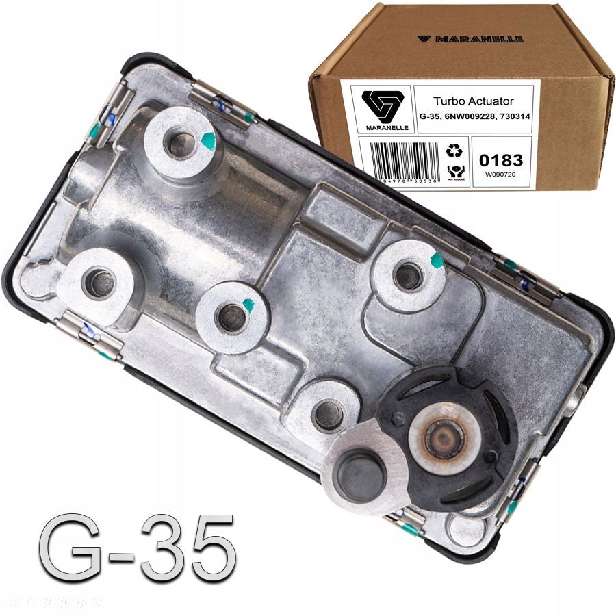 Nastawnik sterownik G-35, 6NW009228, 730314 turbiny VOLVO: C30 C70 S40 S60 S80 V50 V70 XC60 XC70 XC90 - 2.4 - 4