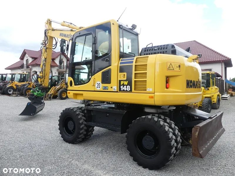 Komatsu PW148 ROTOTILT / Sprowadzona / Super Stan / - 8