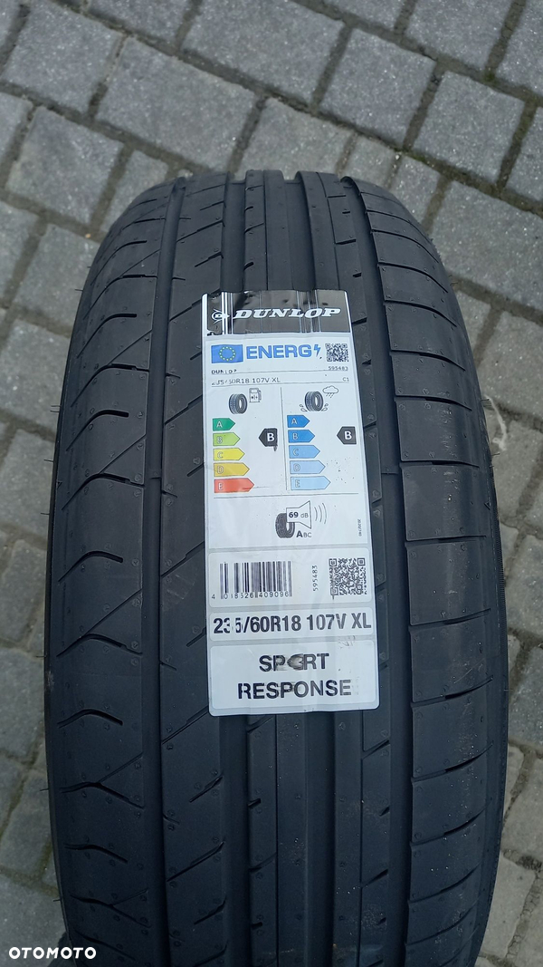 Nowe Opony Letnie Dunlop Sportresponse 235/60R18 107V XL 2024 4 szt