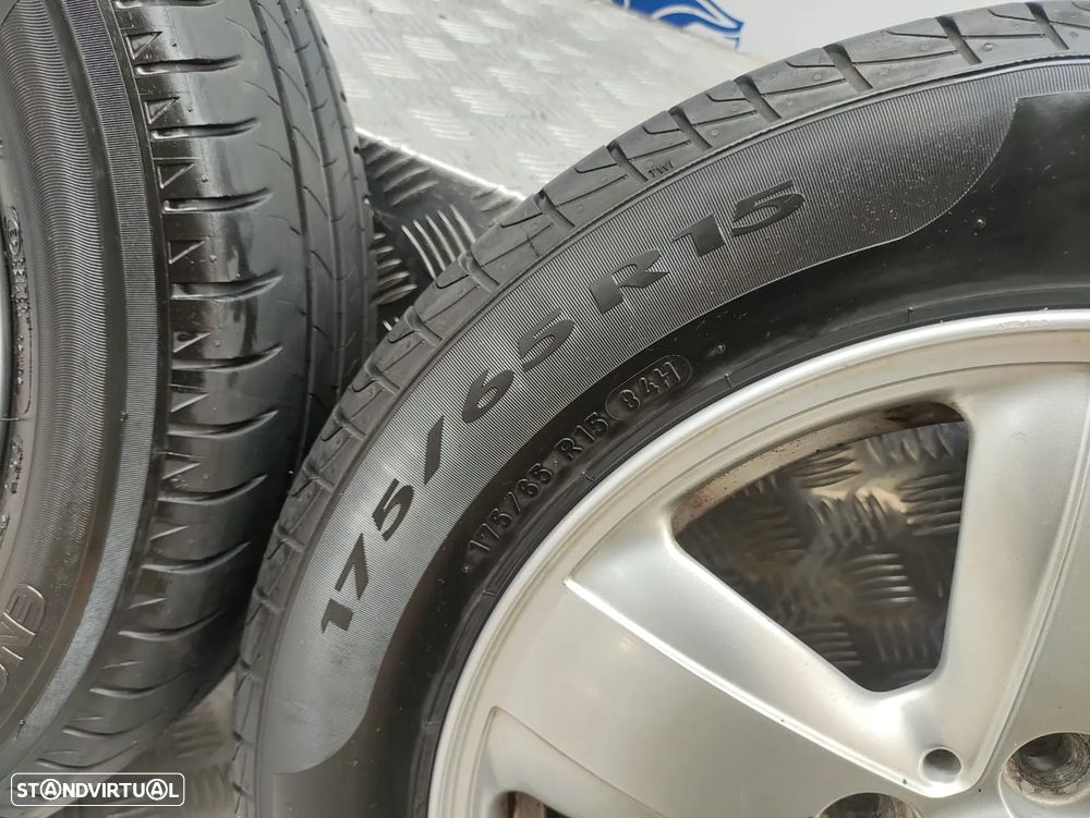 Conjunto Jantes 15 Mini Cooper One F56 5,5J ET46 5x112 - 16