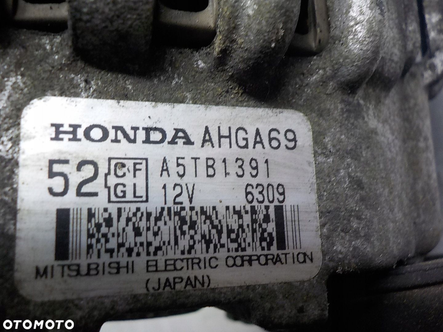 HONDA JAZZ II 1.3 D ALTERNATOR A5TB1391 - 4