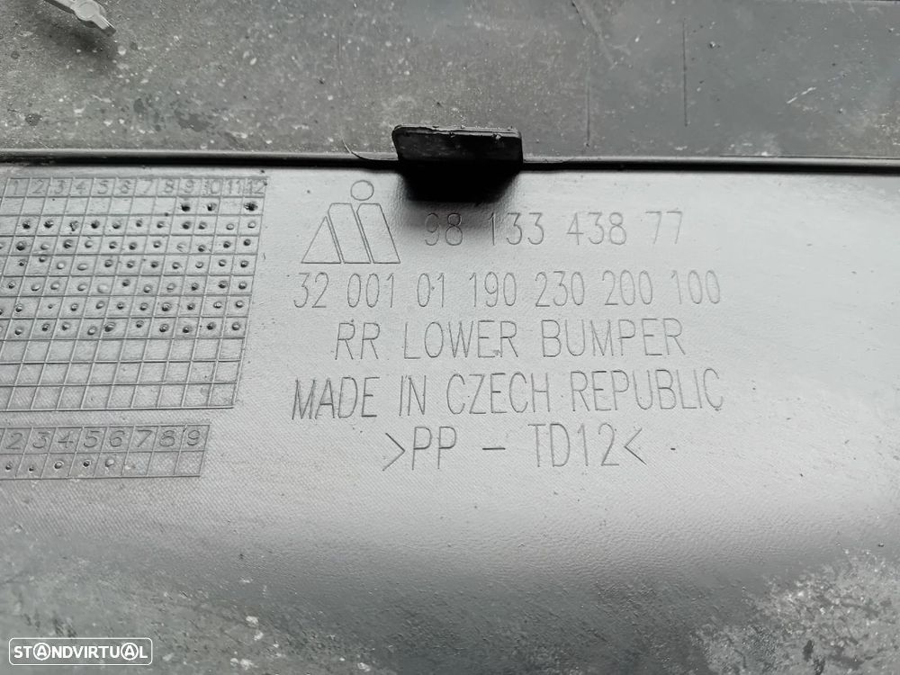 Pára-choques trás CITROËN C3 III (SX) - 7