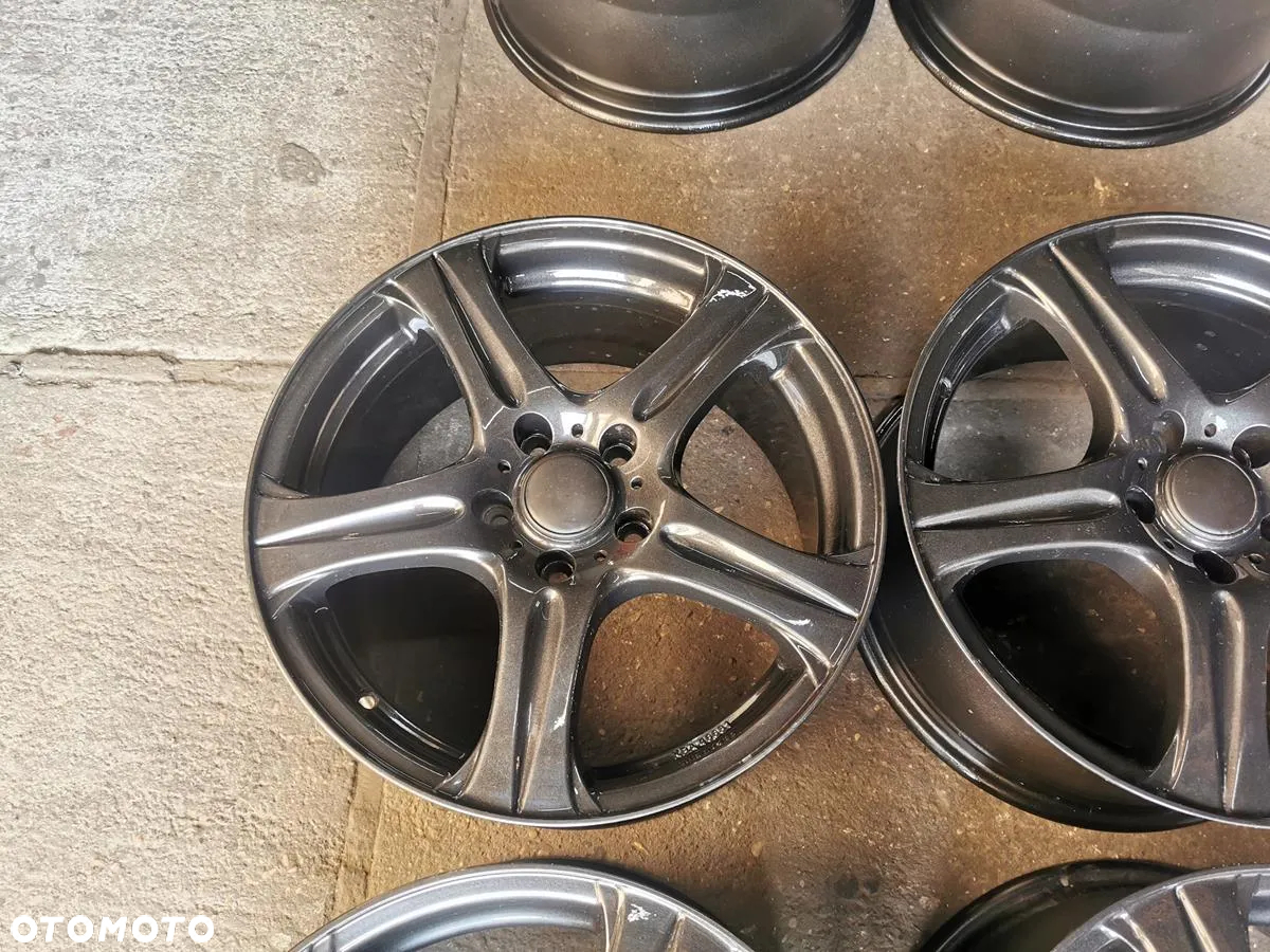 ALU FELGI 5X112 R17 8J ET48 JAK NOWE! PIĘKNY GRAFIT! SKODA SEAT VW AUDI - 11