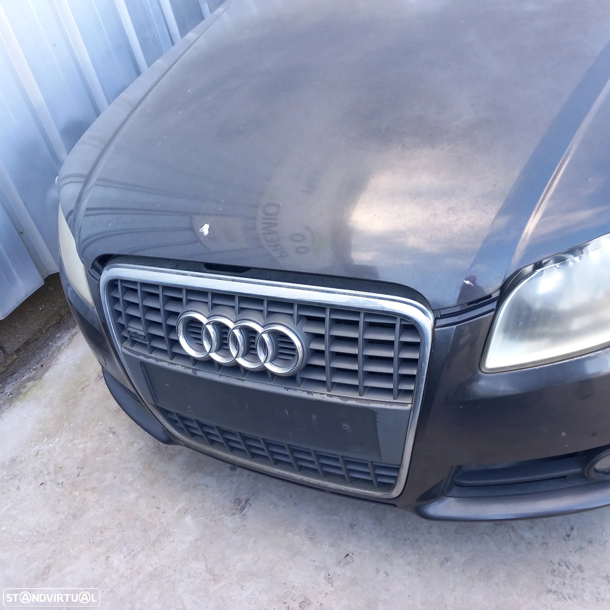 Frente completa sem airbags audi a4 b7 s line - 2