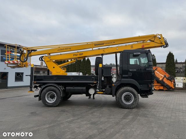 MAN TGM 13.250 4x4 BUMAR PM-18 po modernizacji - 2