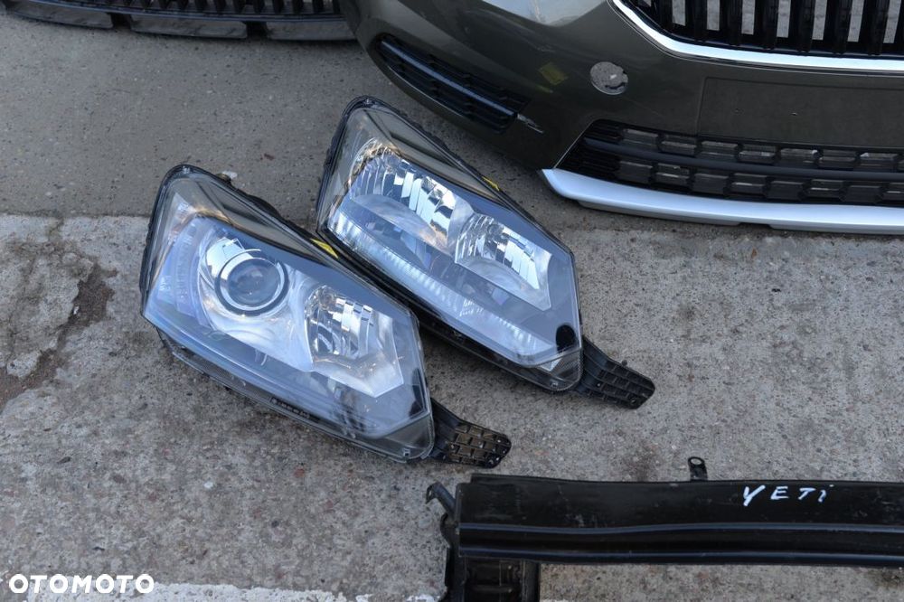 MASKA ZDERZAK BŁOTNIK PAS LAMPA SKODA YETI 12-LIFT - 8