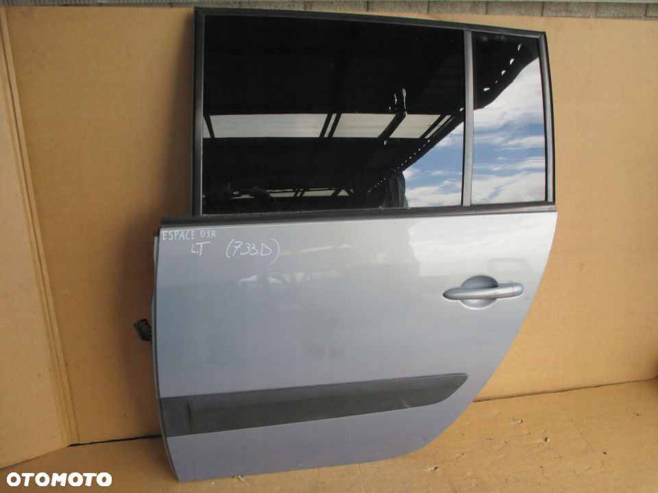RENAULT ESPACE 03R DRZWI LEWE TYŁ ELEKTRYCZNE - 1